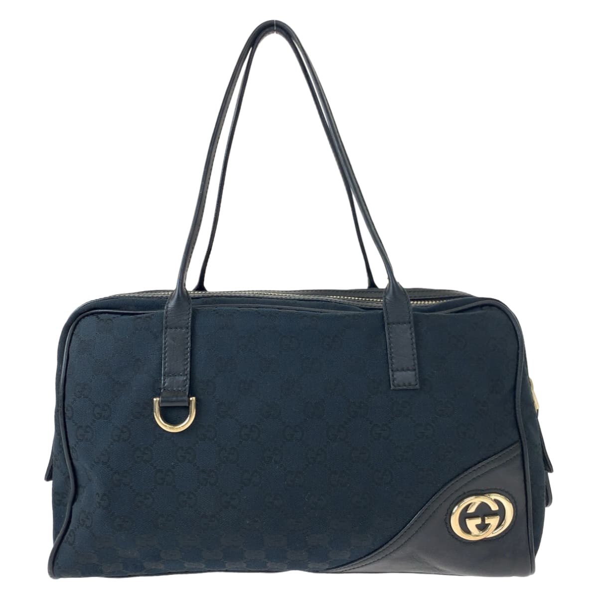 Luxury Gucci Trending 2025 New Britt Interlocking GG Canvas Leather Tote