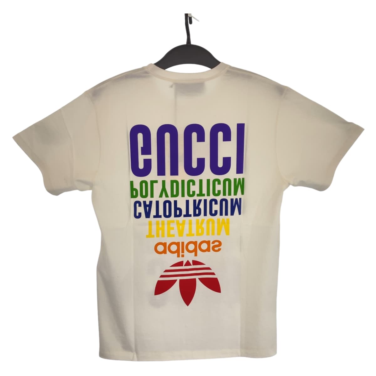 Luxury Gucci Trending 2025 x Adidas Cotton Logo Print Top XS