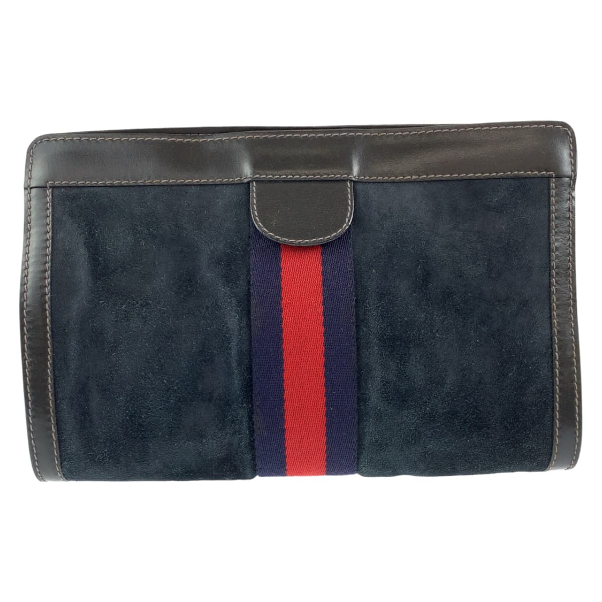 Luxury Gucci Trending 2025 Suede Leather Clutch Bag