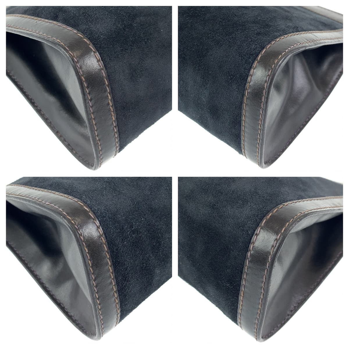 Luxury Gucci Trending 2025 Suede Leather Clutch Bag