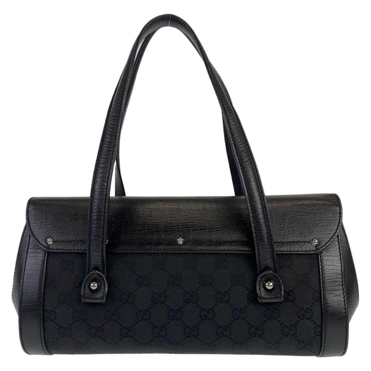 Luxury Gucci Trending 2025 Bamboo GG Canvas Shoulder Bag