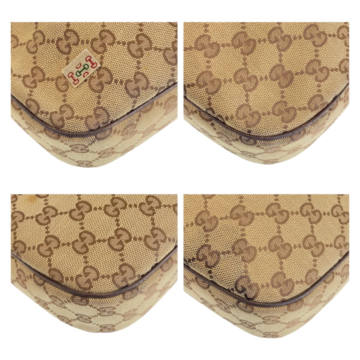 Luxury Gucci Trending 2025 GG Canvas Sherry Line Handbag
