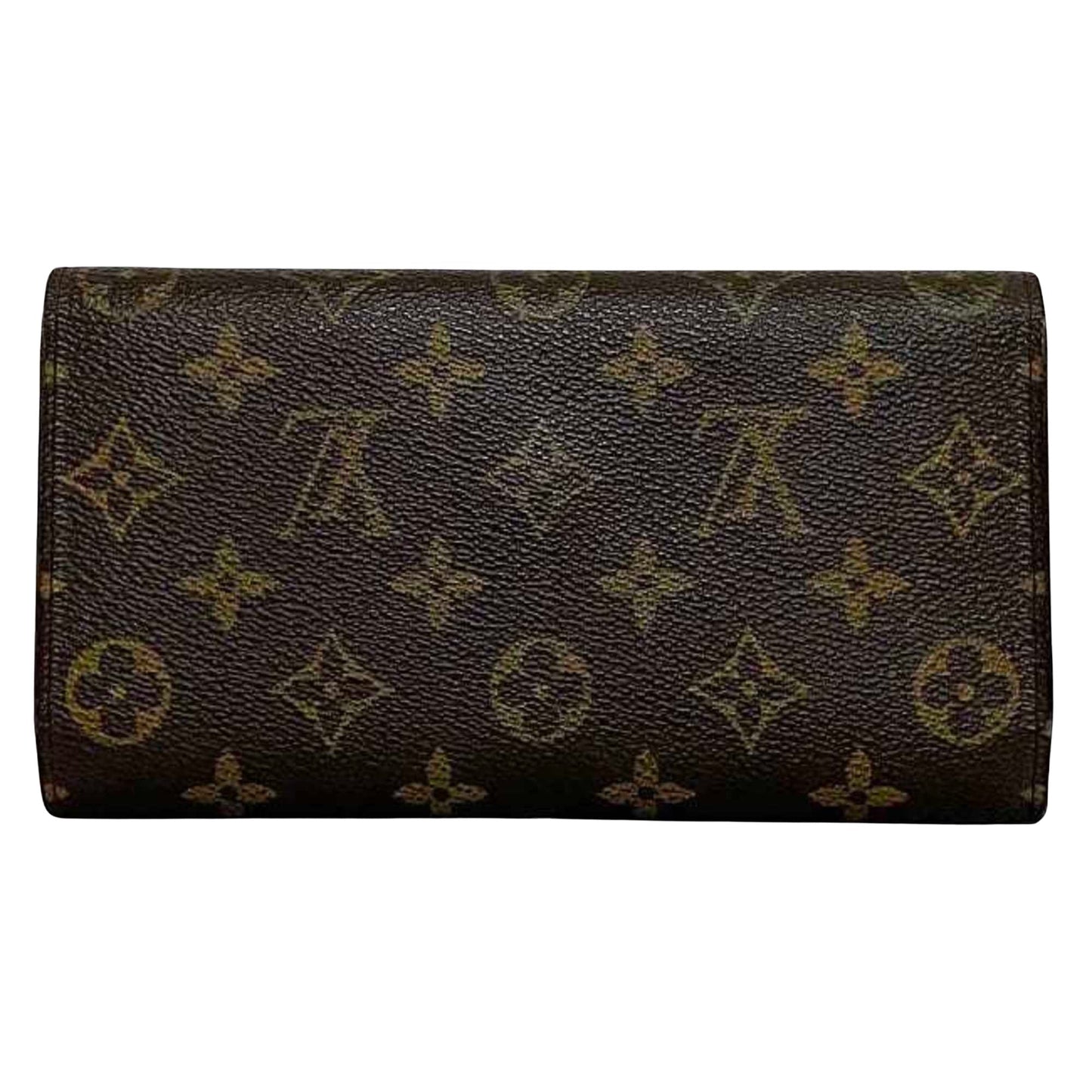 Louis Vuitton Portefeuille Sarah  Canvas Wallet  ()