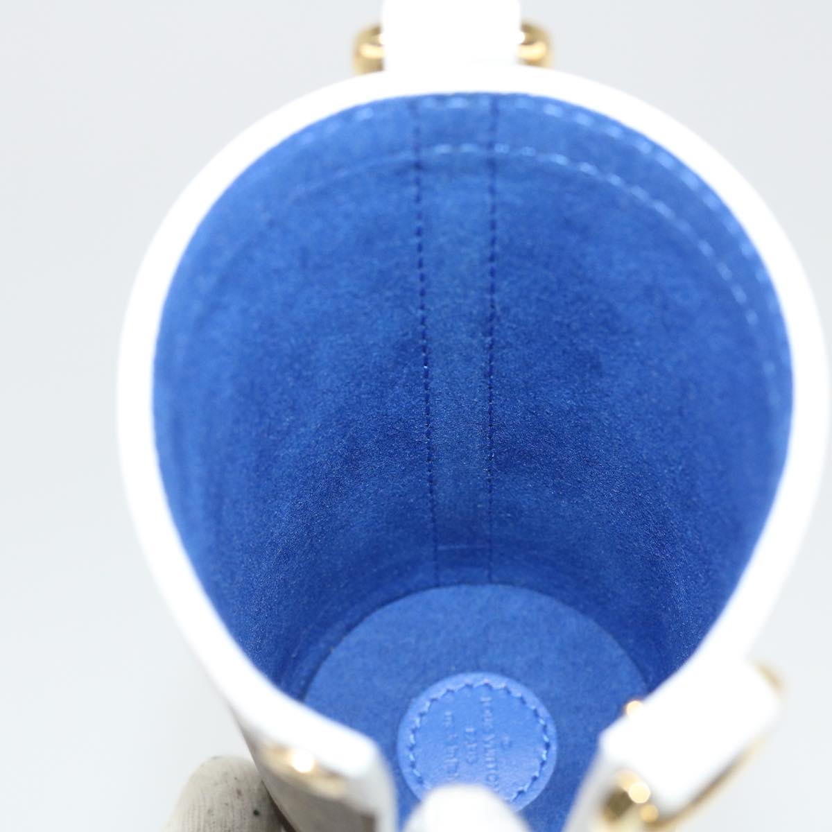LOUIS VUITTON Monogram NBA FLASK HOLDER Water Bottle Blue Red GI0565 40703A