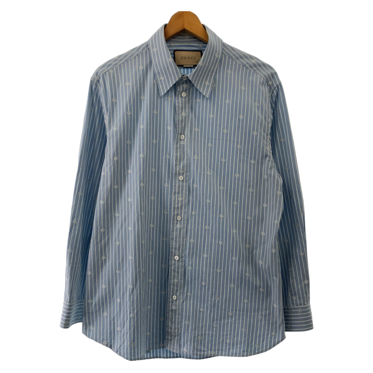 Luxury Gucci Trending 2025 Cotton Interlocking GG Stripe Shirt