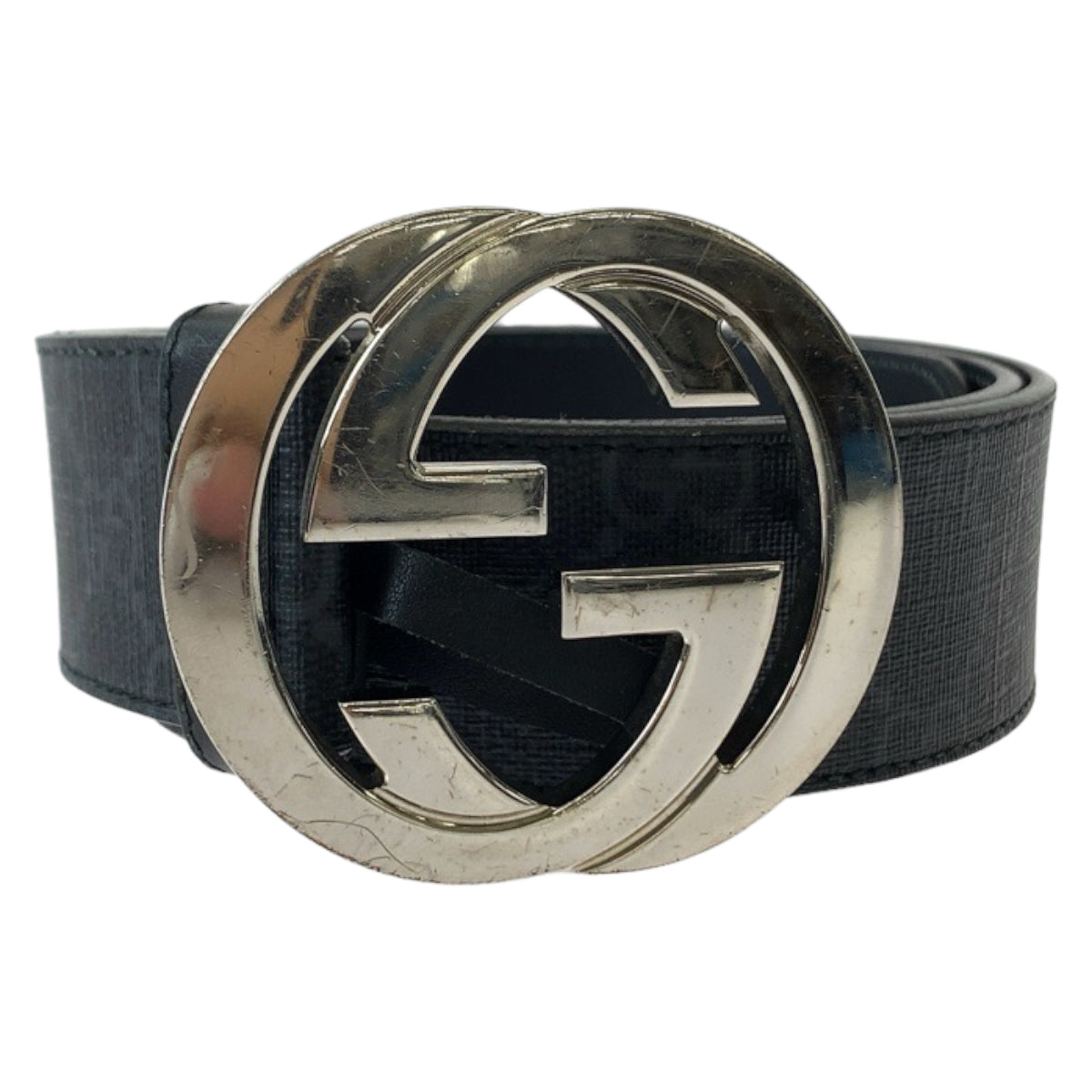 Luxury Gucci Trending 2025 Interlocking GG Supreme Canvas Belt