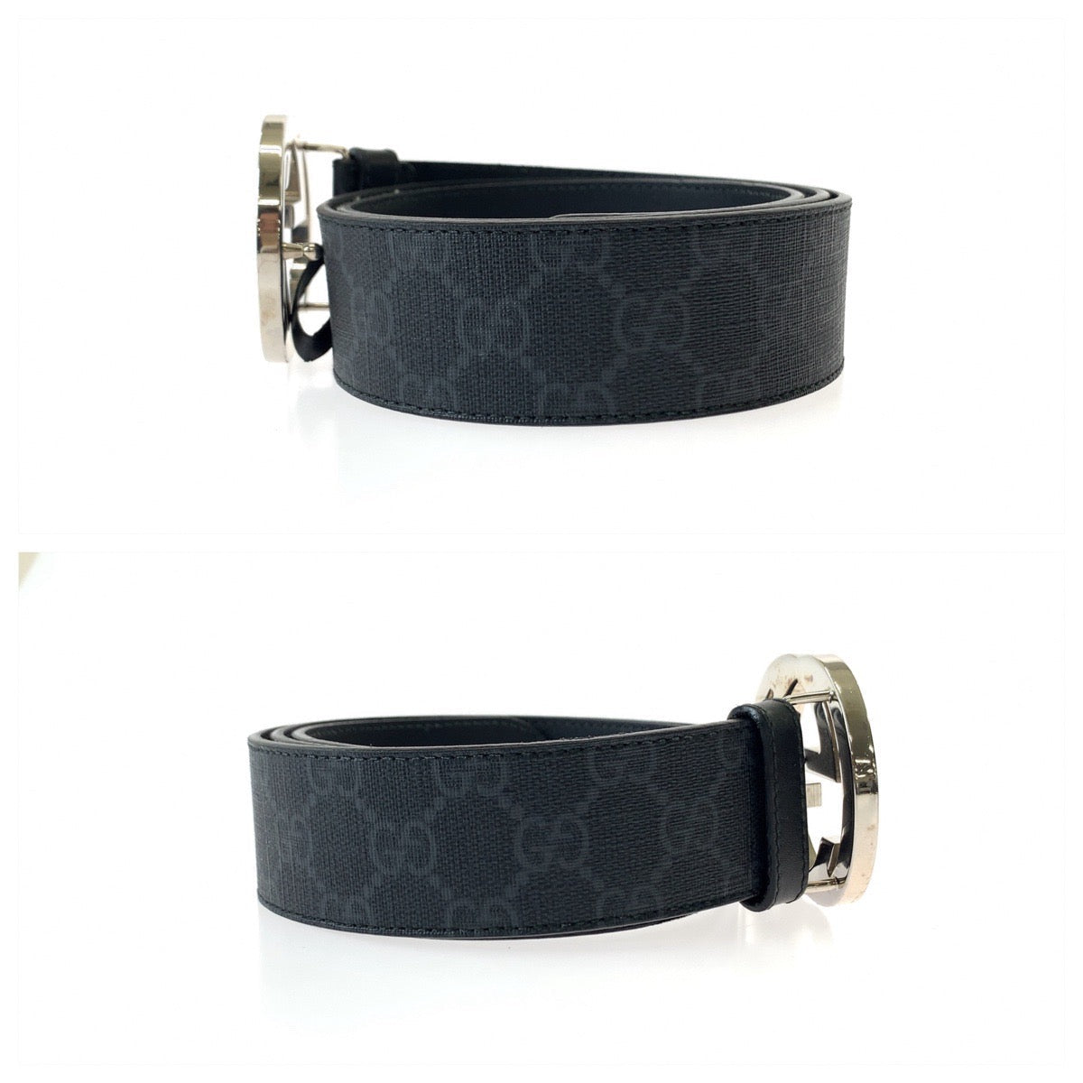 Luxury Gucci Trending 2025 Interlocking GG Supreme Canvas Belt