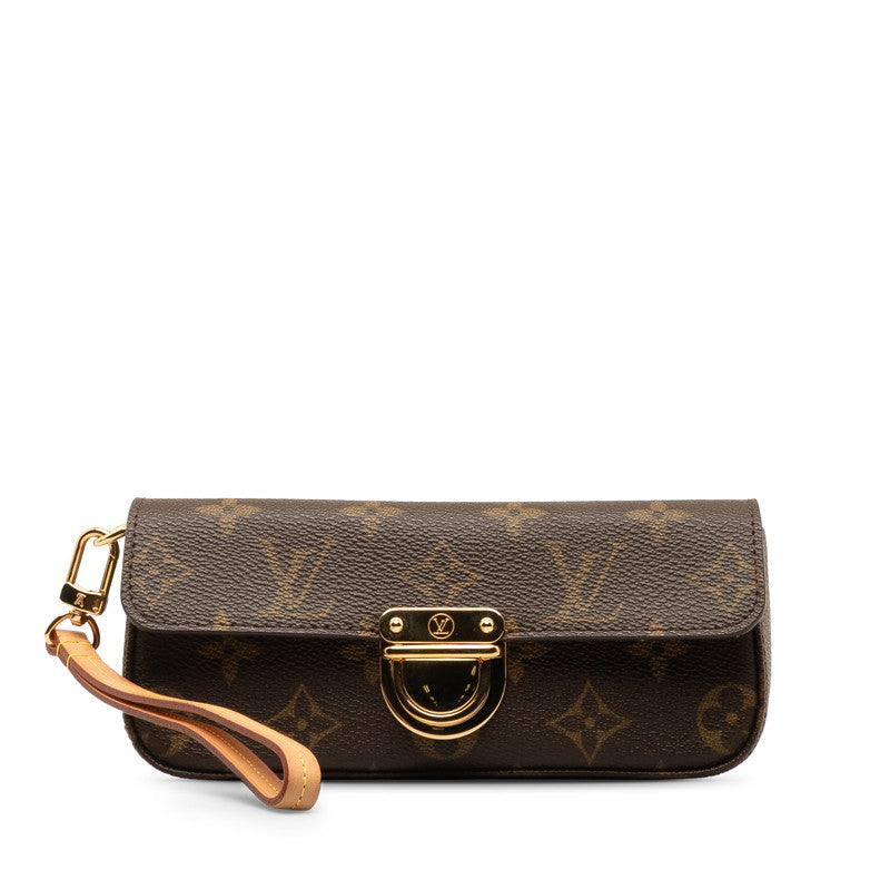 Louis Vuitton Monogram Pouch Ragune Glasses Case M60008 Brown PVC Leather  Louis Vuitton