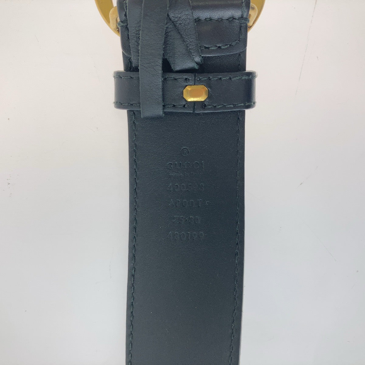Luxury Gucci Trending 2025 Leather GG Marmont Belt Black Gold