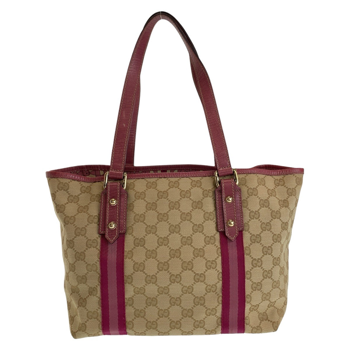 Luxury Gucci Trending 2025 GG Canvas Leather Tote Shoulder Bag