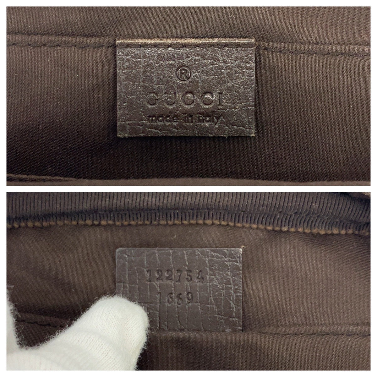 Luxury Gucci Trending 2025 GG Supreme Canvas Shoulder Bag