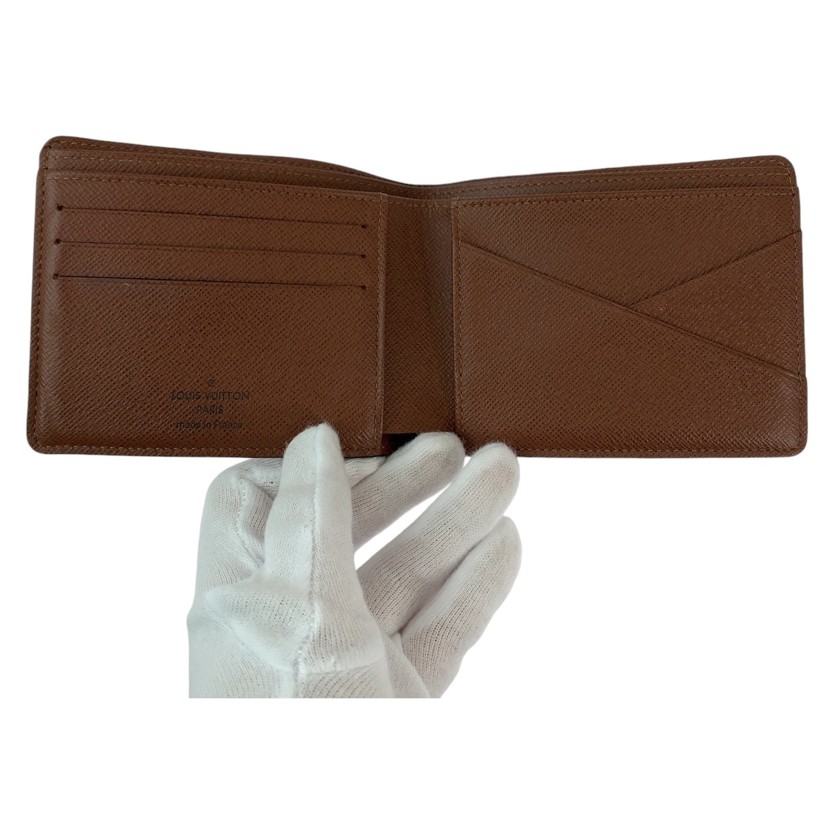 Louis Vuitton Monogram Wallet Brown PVC M60895