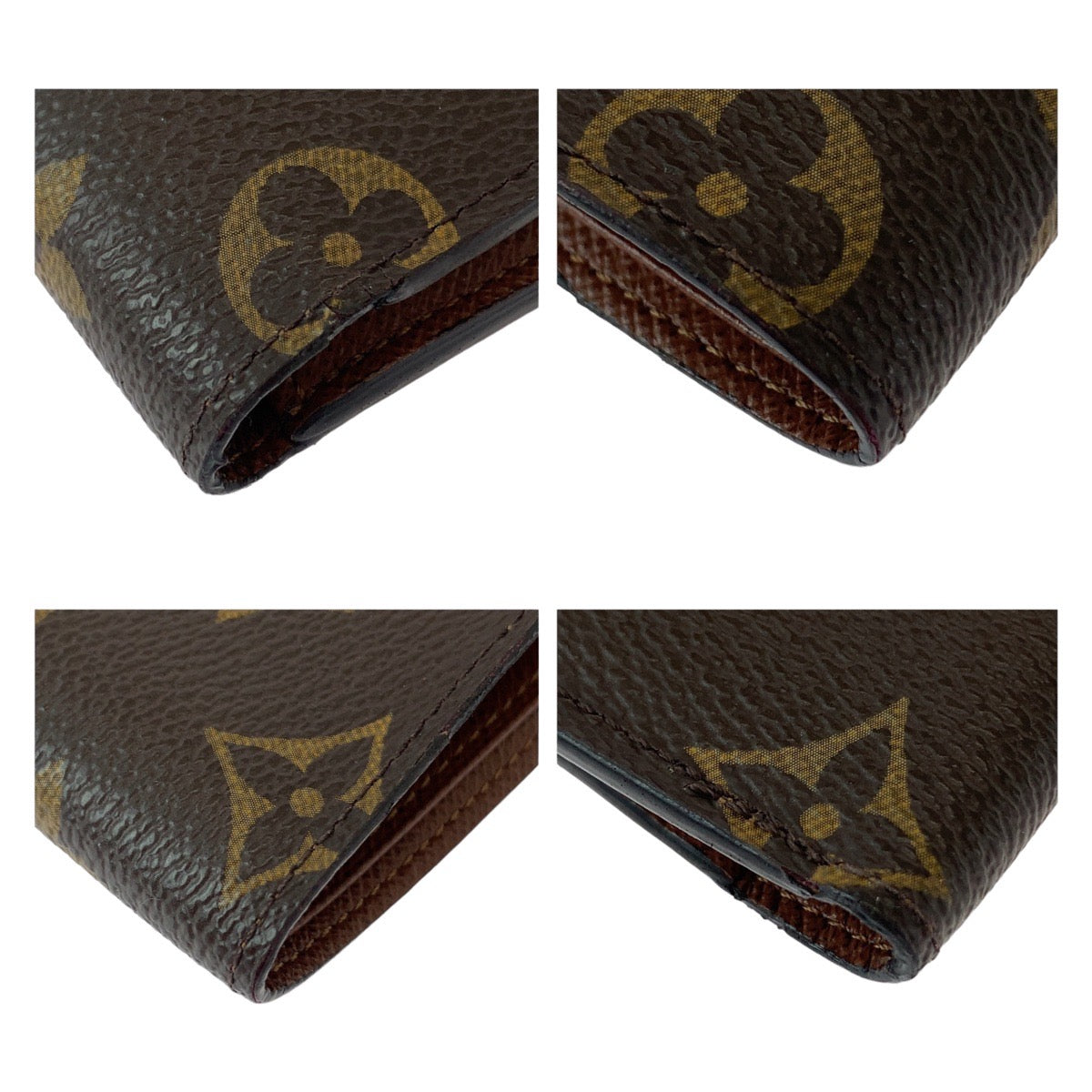Louis Vuitton Monogram Wallet Brown PVC M60895