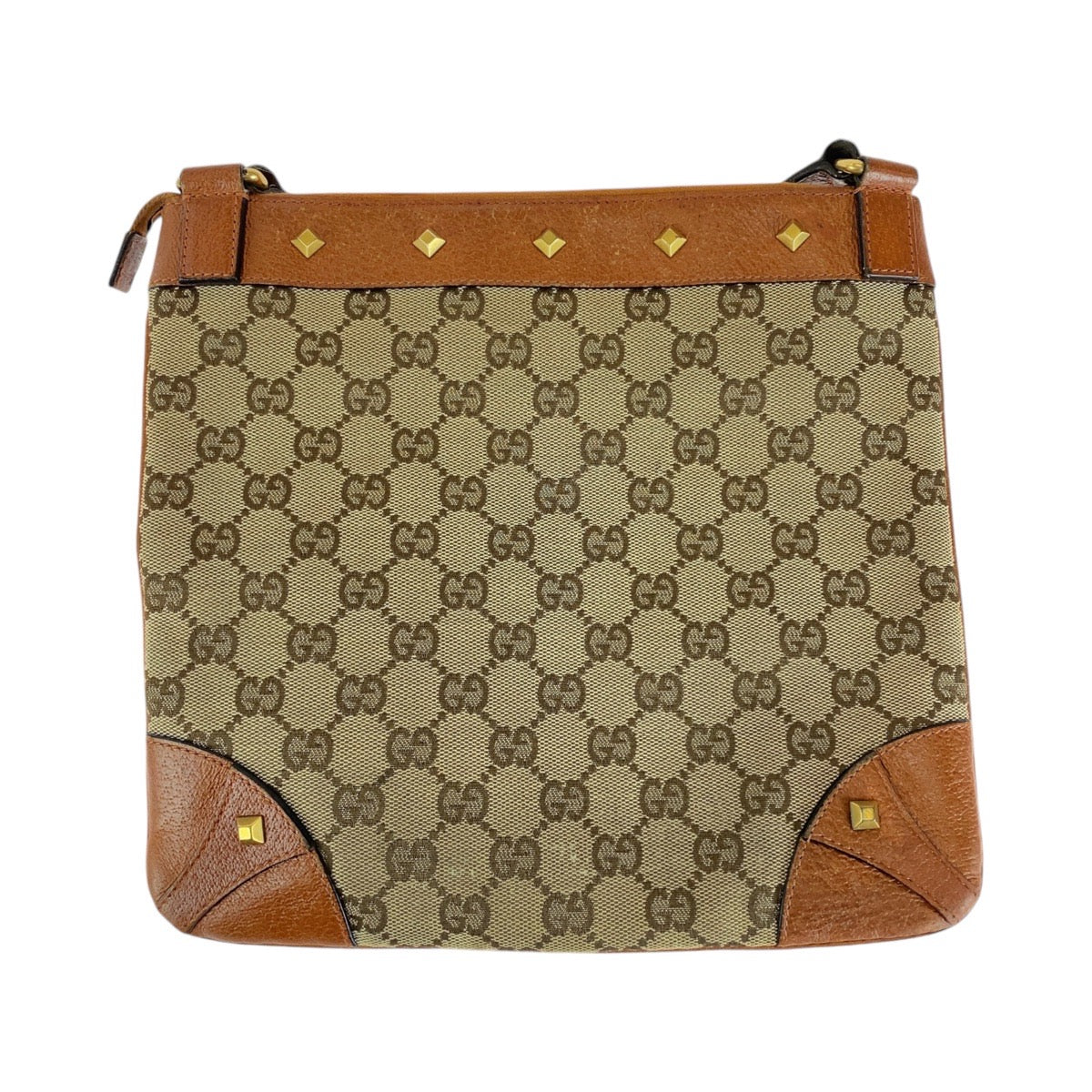 Luxury Gucci Trending 2025 GG Canvas Leather Shoulder Bag