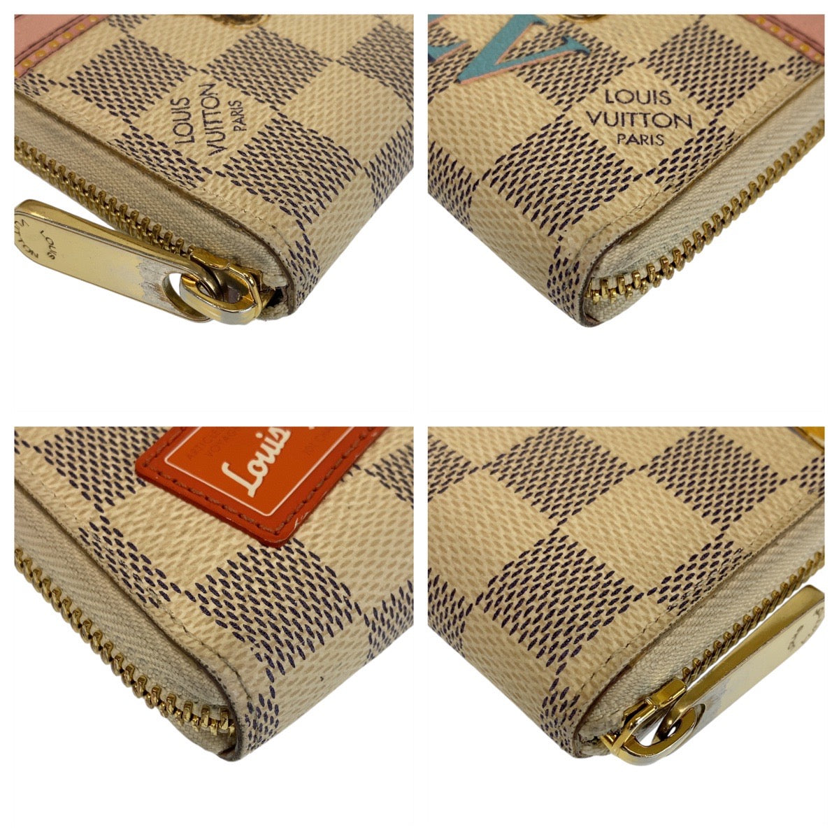 Louis Vuitton Damier Azur Long Wallet N60109