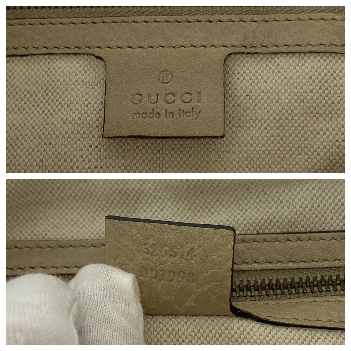 Luxury Gucci Trending 2025 Leather Interlocking Hobo Shoulder Bag