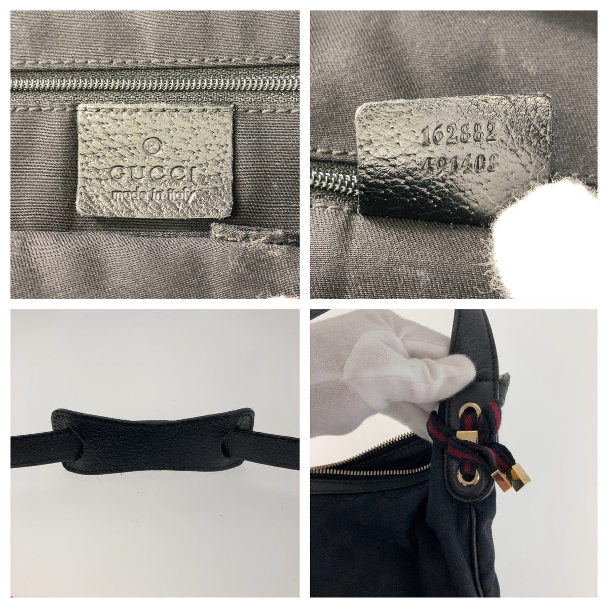 Luxury Gucci Trending 2025 Princy GG Canvas Leather Shoulder Bag