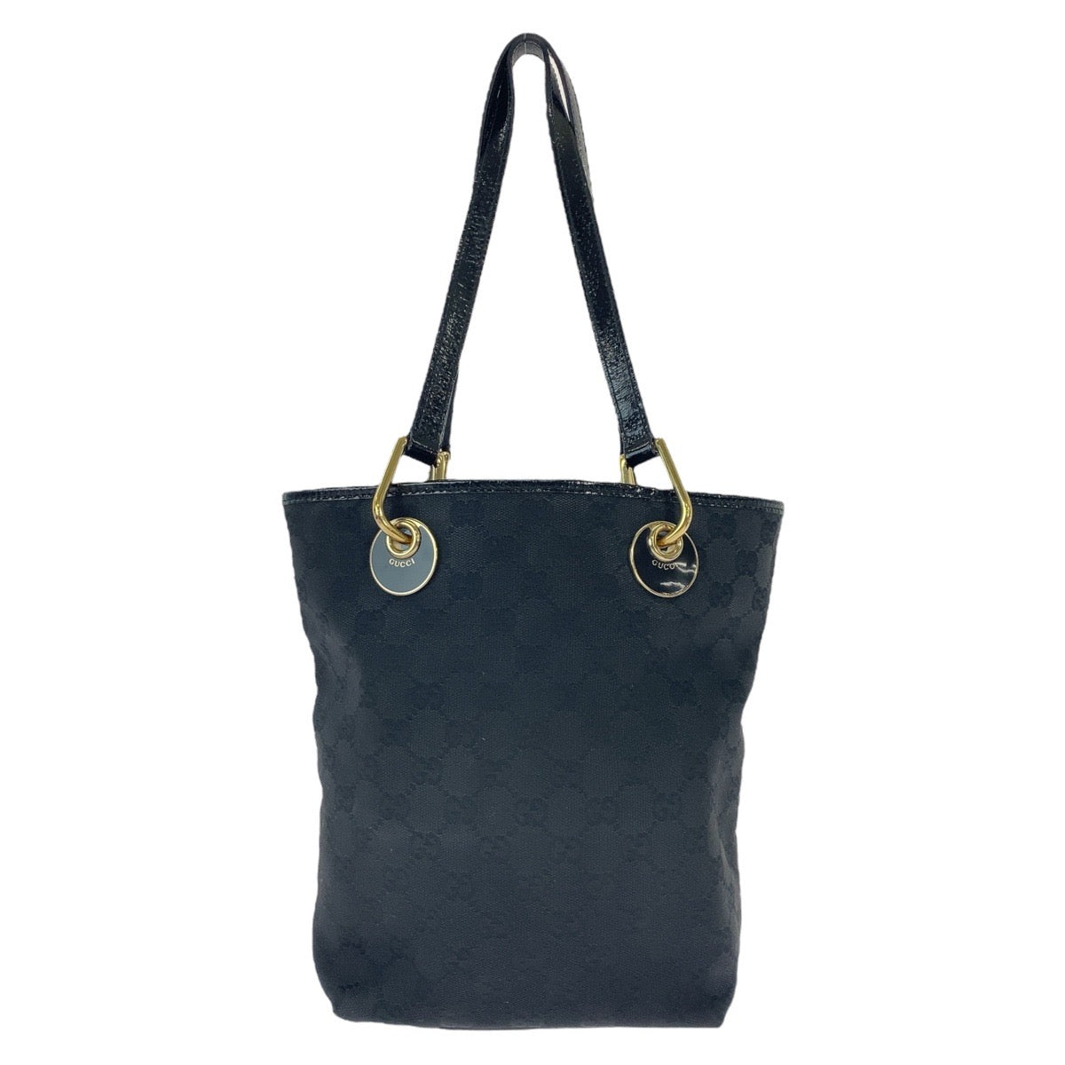 Luxury Gucci Trending 2025 Black GG Canvas Tote Bag