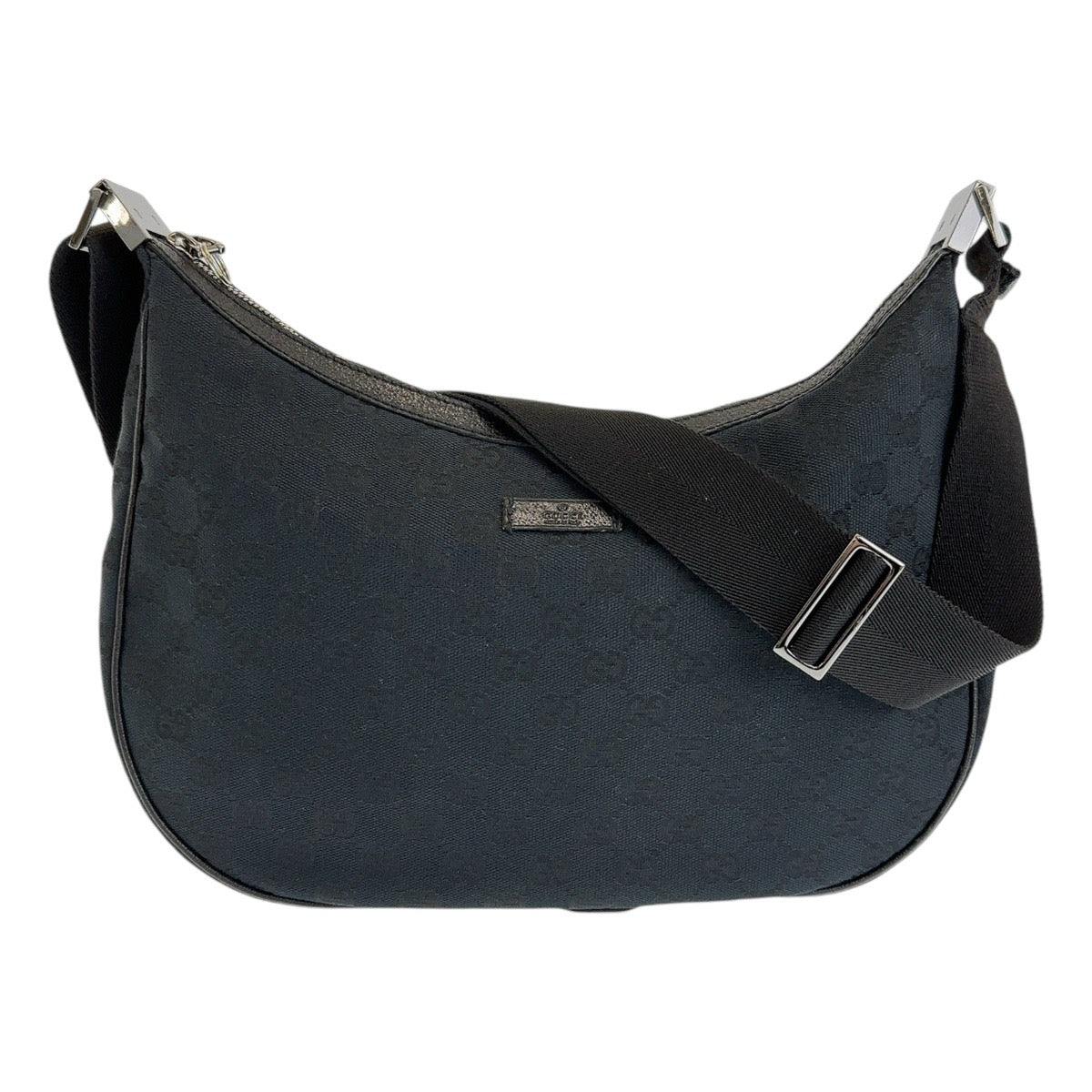 Luxury Gucci Trending 2025 Black GG Canvas Shoulder Bag