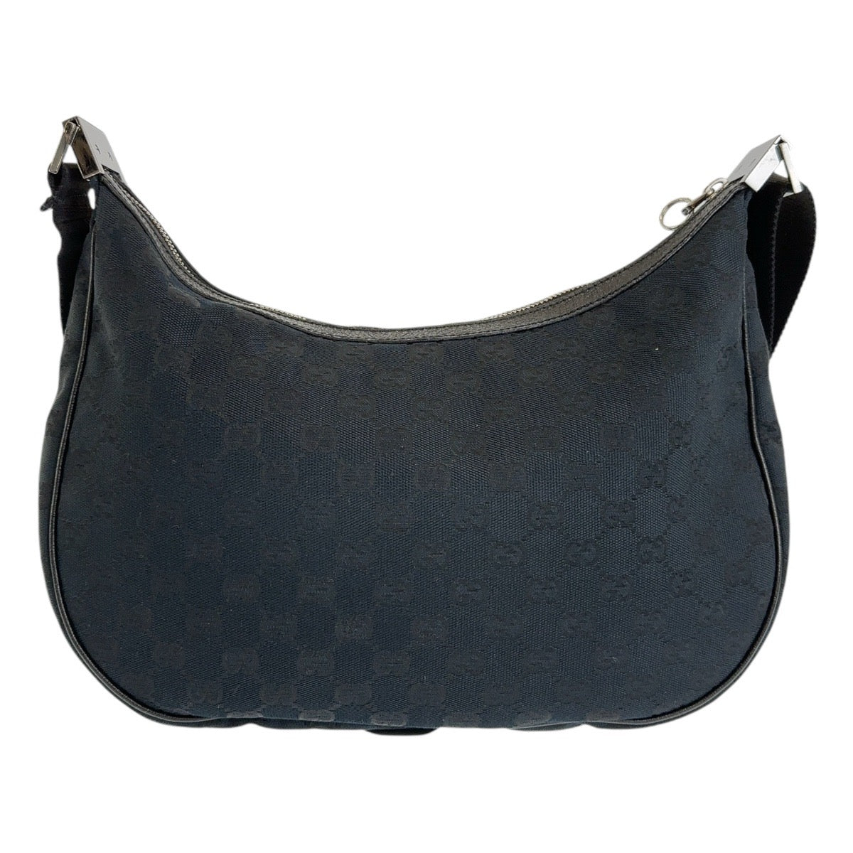 Luxury Gucci Trending 2025 Black GG Canvas Shoulder Bag