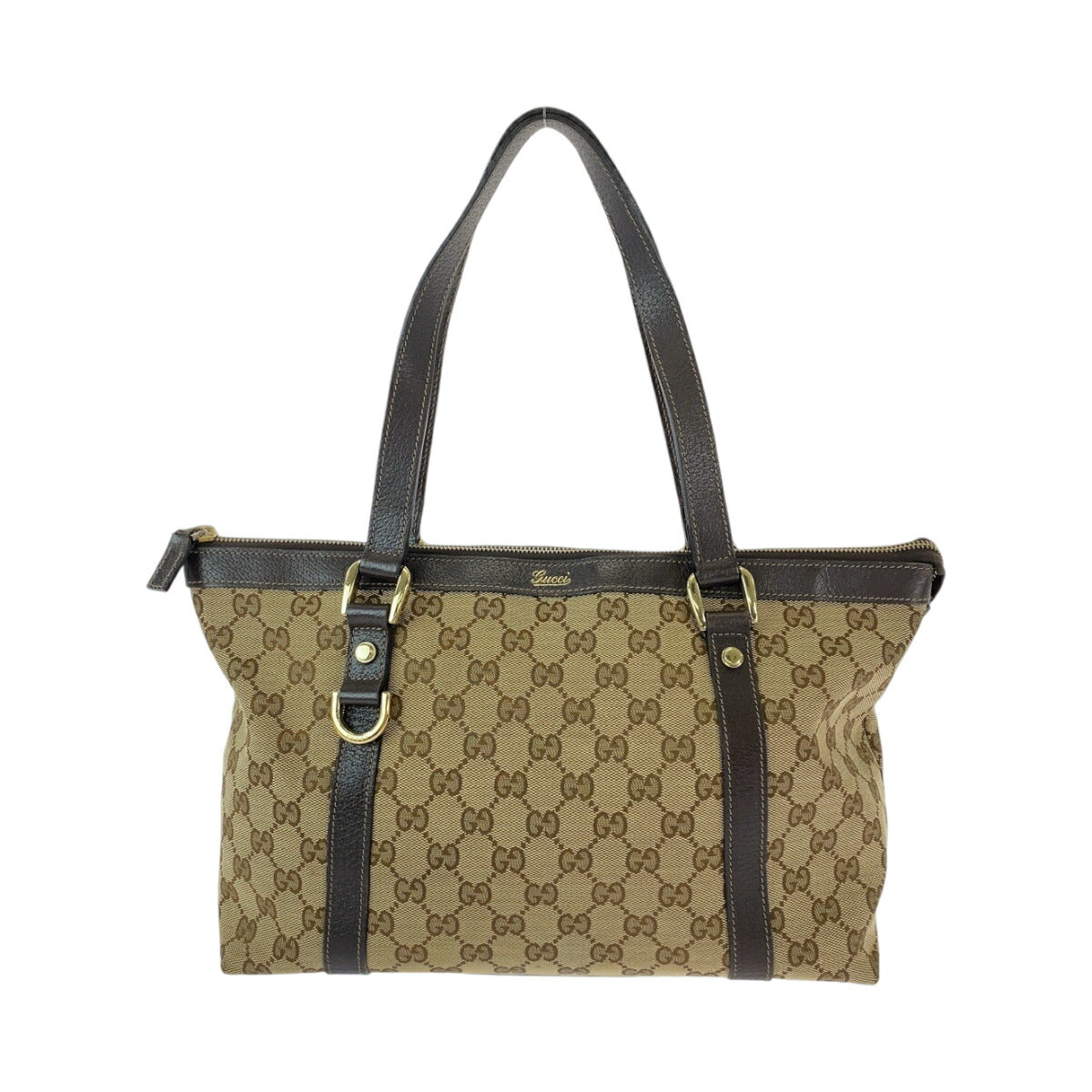 Luxury Gucci Trending 2025 Abby Brown GG Canvas Tote Bag