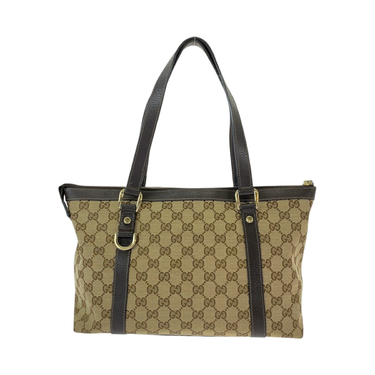 Luxury Gucci Trending 2025 Abby Brown GG Canvas Tote Bag
