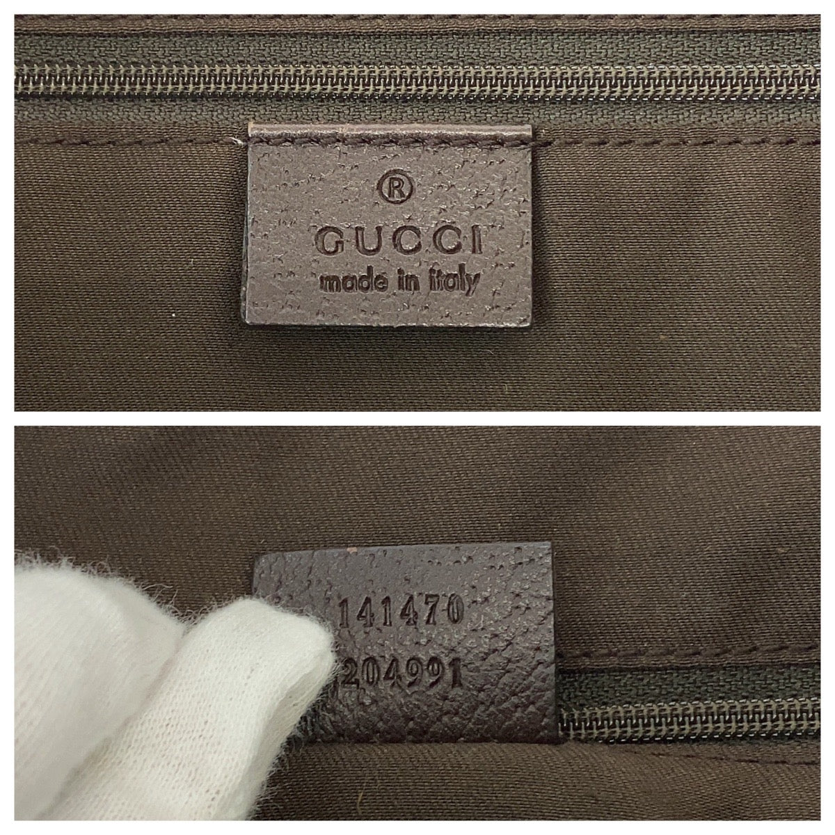 Luxury Gucci Trending 2025 Abby Brown GG Canvas Tote Bag