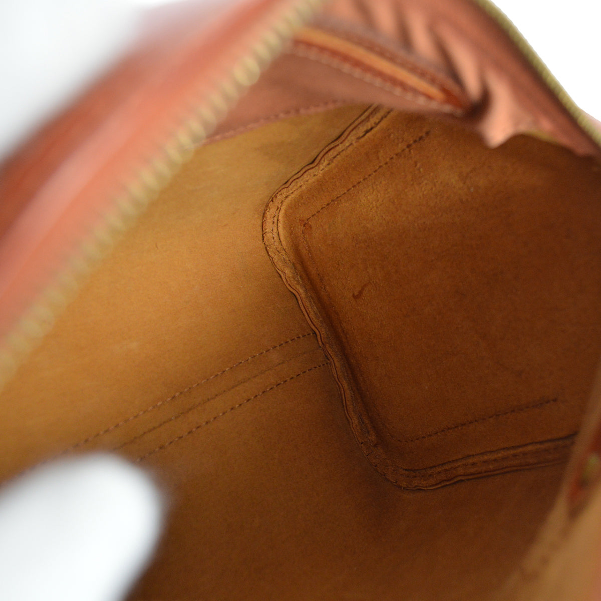 Louis Vuitton 1993 Brown Epi Speedy 25 Handbag M43013
