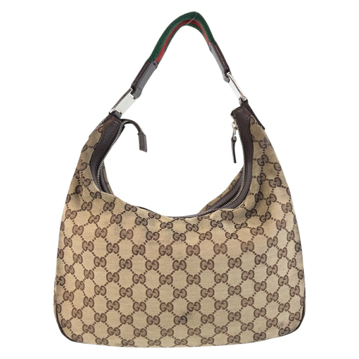 Luxury Gucci Trending 2025 GG Canvas Leather Shoulder Bag