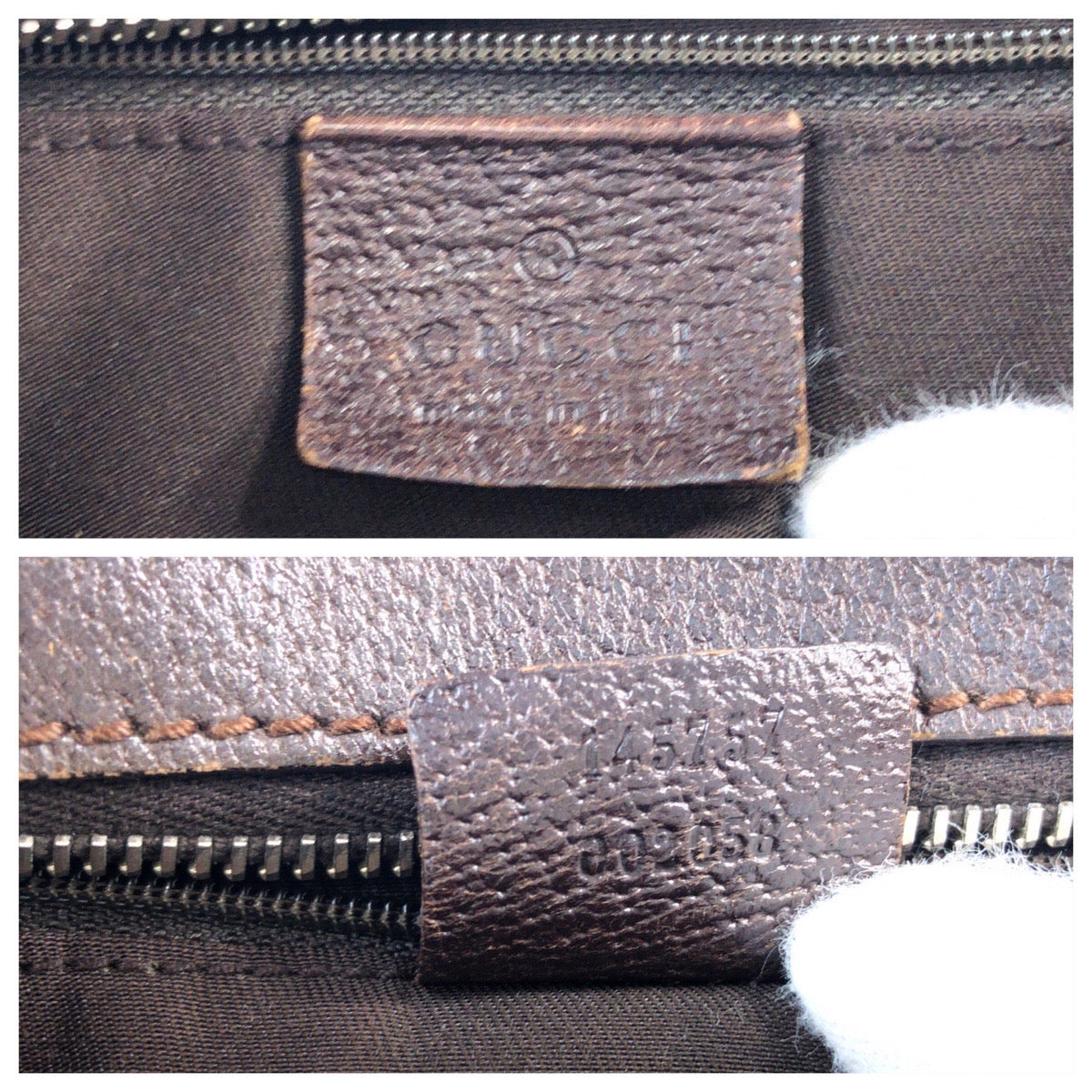 Luxury Gucci Trending 2025 GG Canvas Leather Shoulder Bag