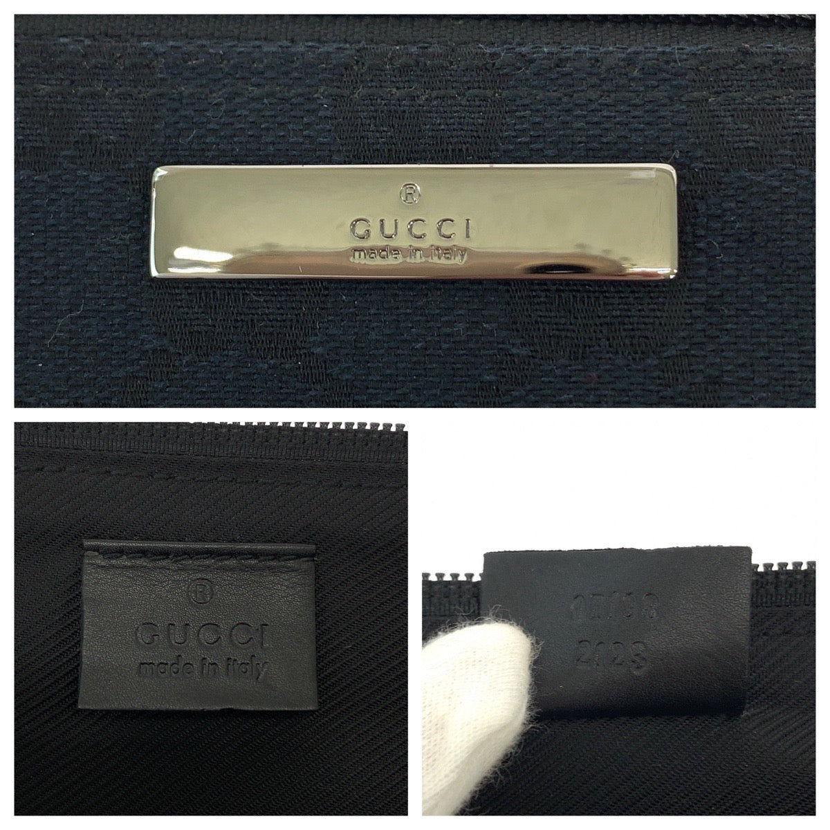 Luxury Gucci Trending 2025 GG Canvas Handbag Accessory Pouch
