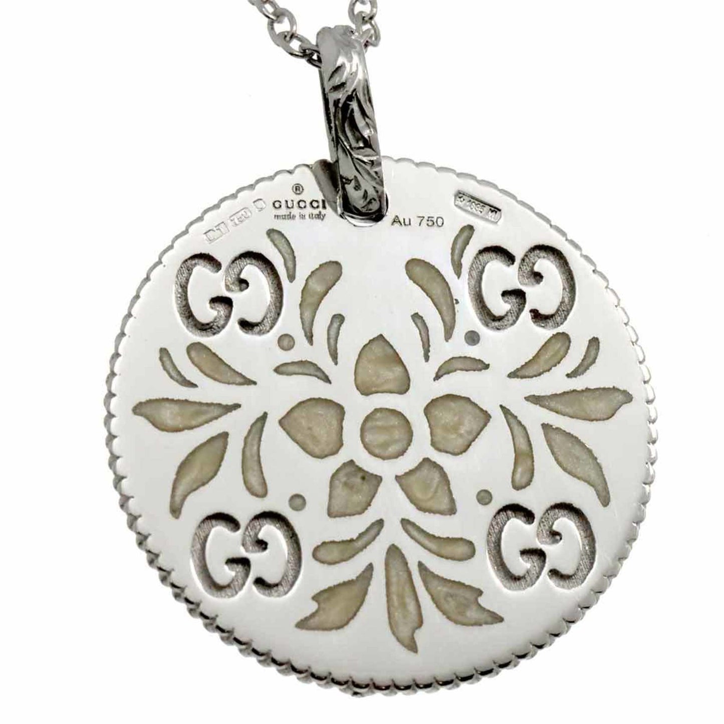Gucci Enamel   (18K) Necklace