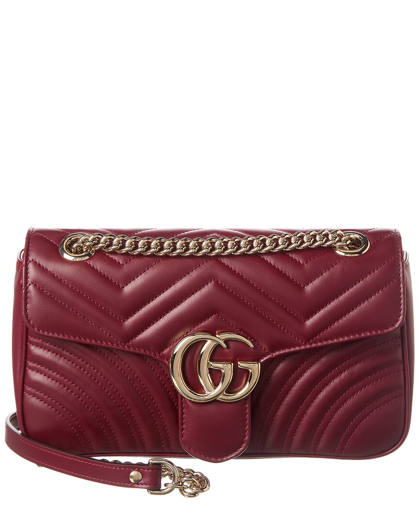 Luxury Gucci Trending 2025 GG Marmont Small Matelasse Leather Shoulder Bag