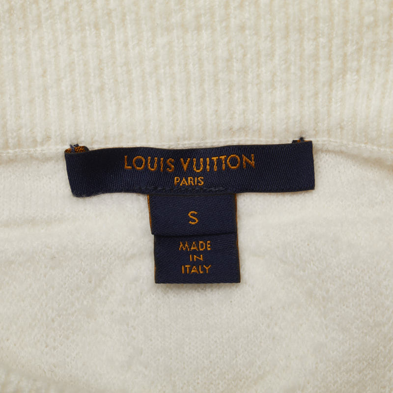 Louis Vuitton Logo Shirt Size S White Wool Polyamide  Louis Vuitton