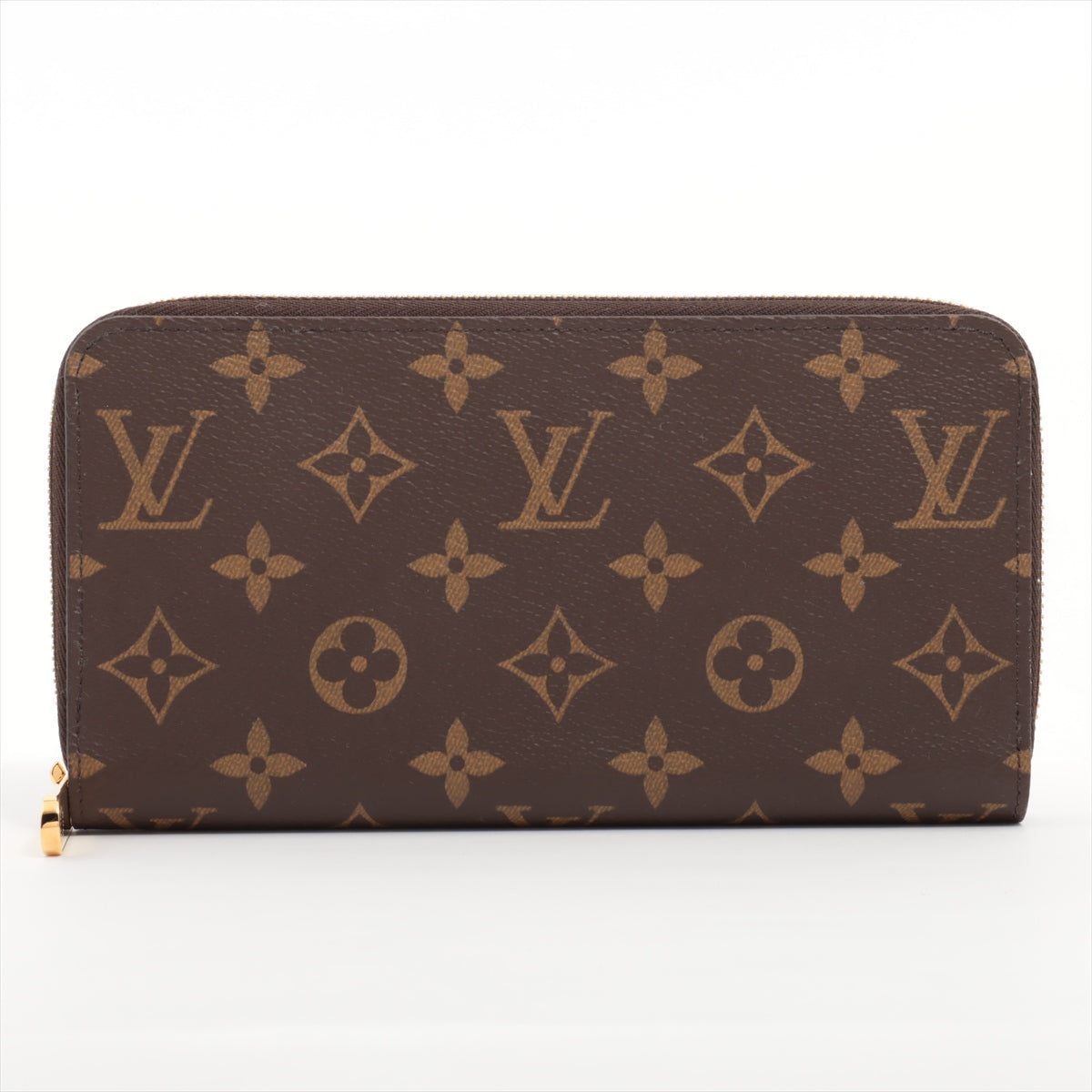 Louis Vuitton Monogram  Wallet M42616 Brown Round Zip Wallet