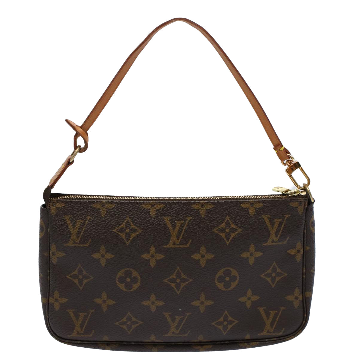 Louis Vuitton Pochette Accessoire  Canvas Clutch Bag ()
