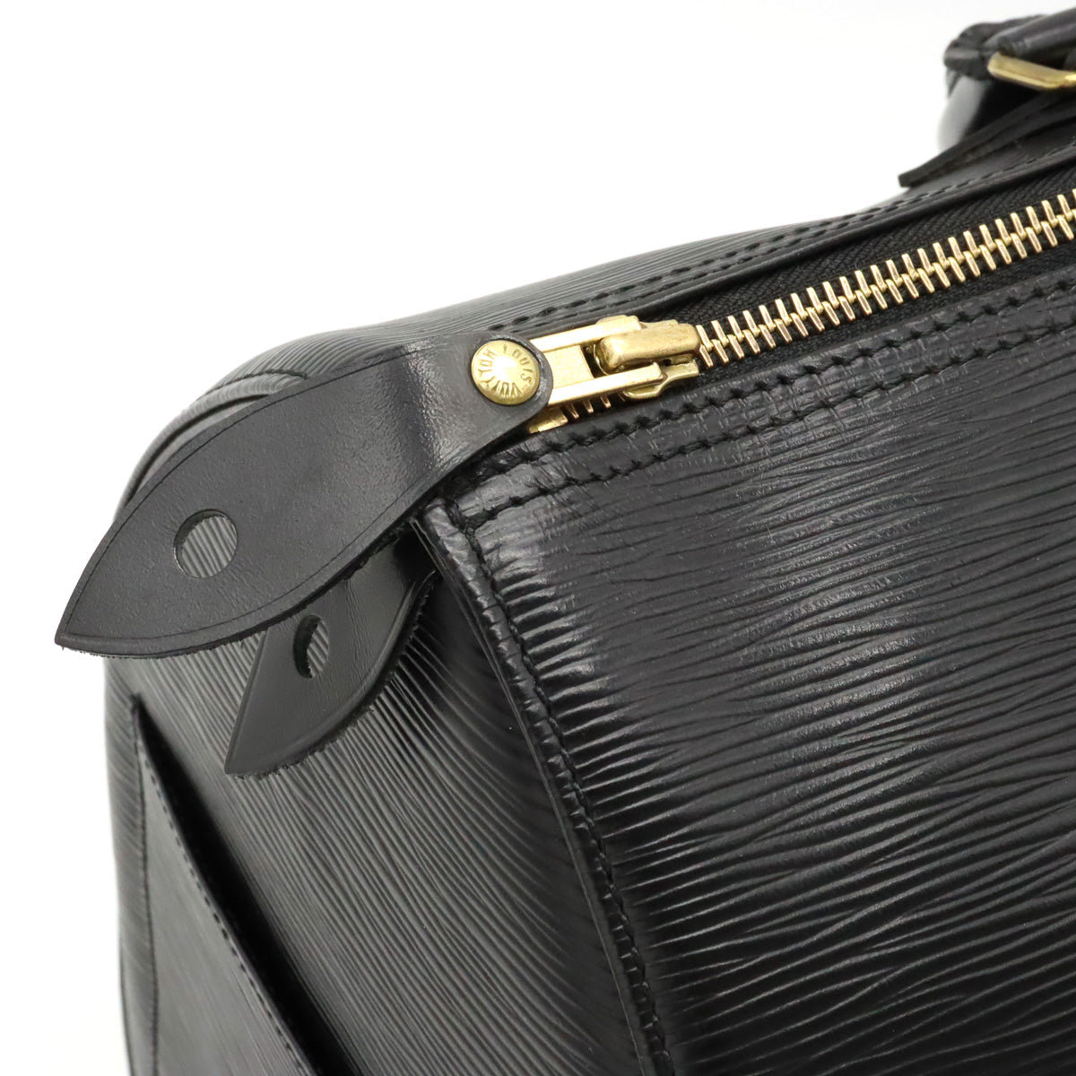 Louis Vuitton Louis Vuitton Epi Speedy 35 Handbag New Black Black M42992