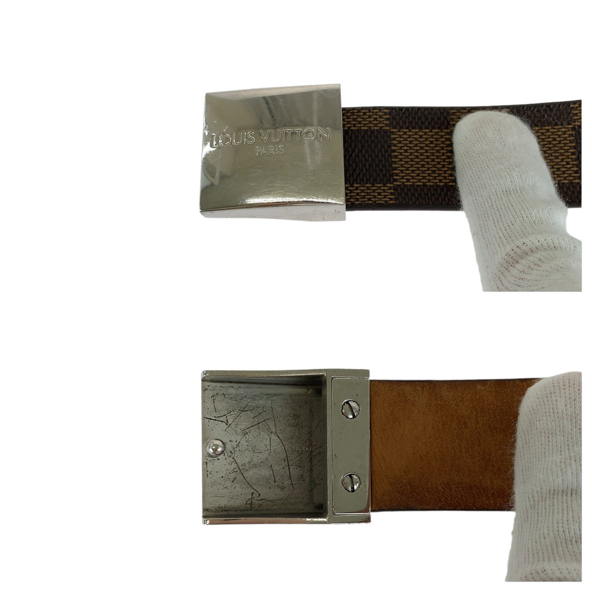 Louis Vuitton Damier Belt M6803 Brown