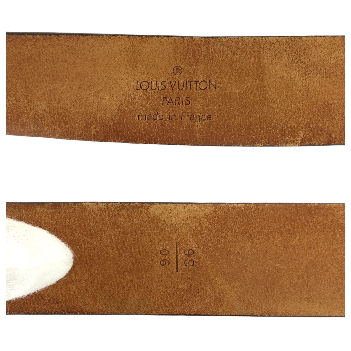 Louis Vuitton Damier Belt M6803 Brown