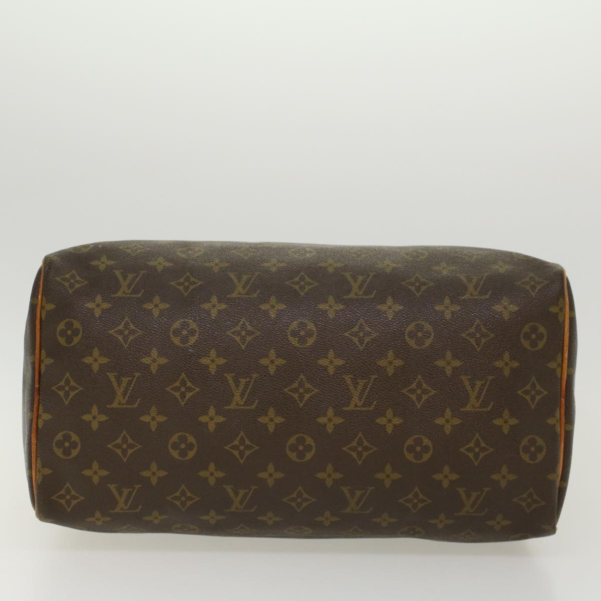 LOUIS VUITTON Monogram Speedy 35 Hand Bag M41524 LV 41042