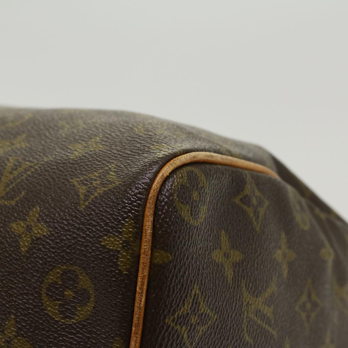 LOUIS VUITTON Monogram Speedy 35 Hand Bag M41524 LV 41042