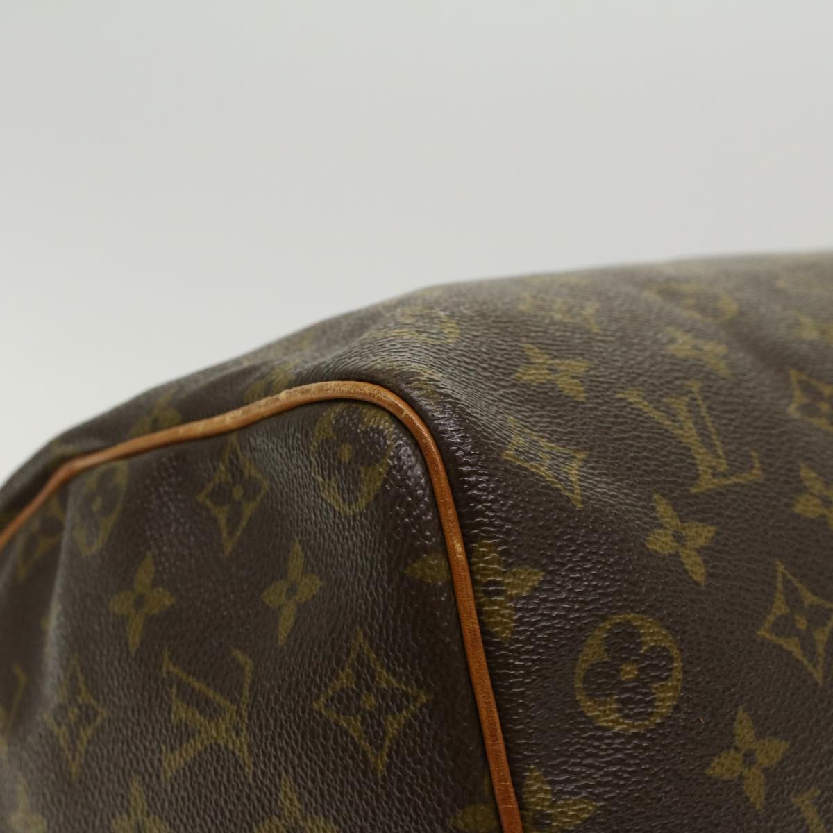 LOUIS VUITTON Monogram Speedy 35 Hand Bag M41524 LV 41042