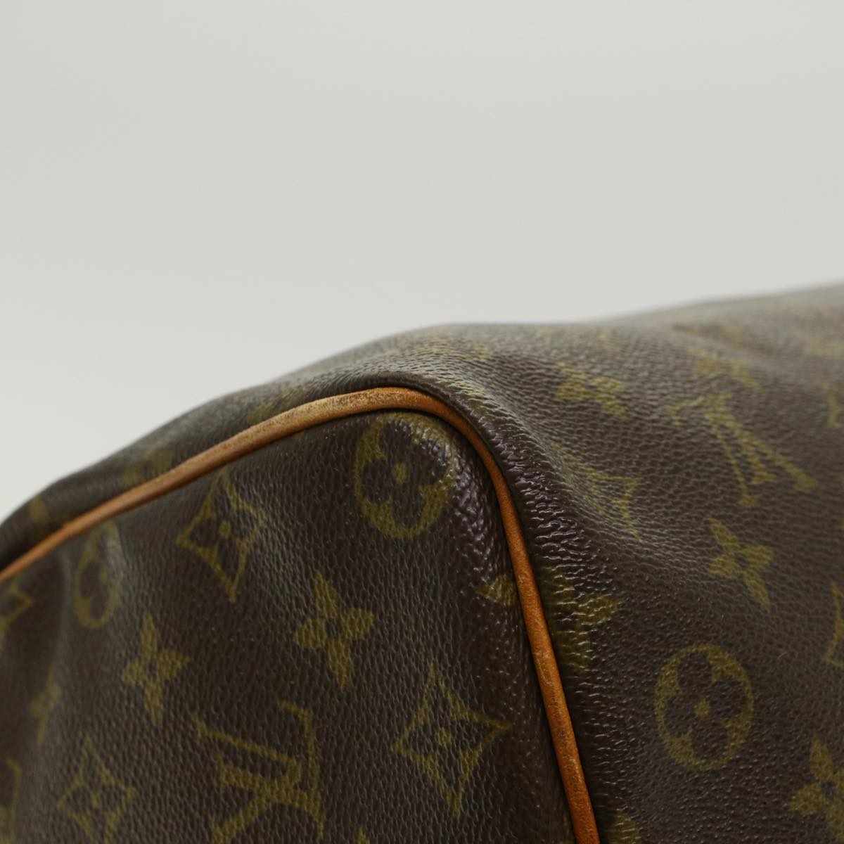 LOUIS VUITTON Monogram Speedy 35 Hand Bag M41524 LV 41042