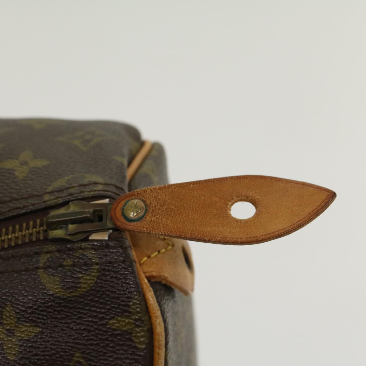 LOUIS VUITTON Monogram Speedy 35 Hand Bag M41524 LV 41042