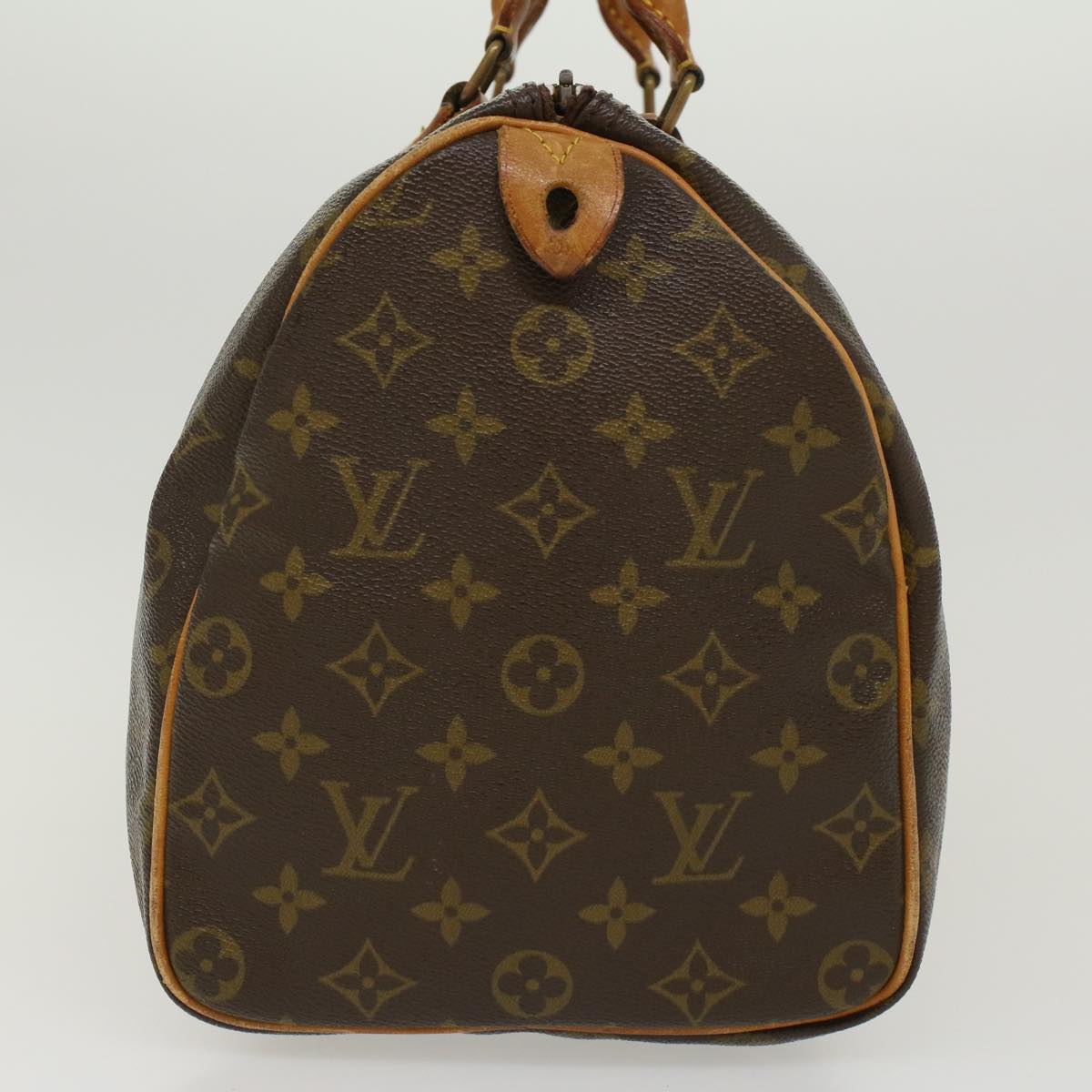 LOUIS VUITTON Monogram Speedy 35 Hand Bag M41524 LV 41042