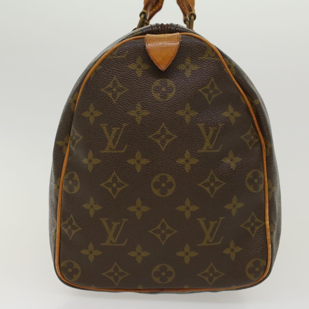 LOUIS VUITTON Monogram Speedy 35 Hand Bag M41524 LV 41042