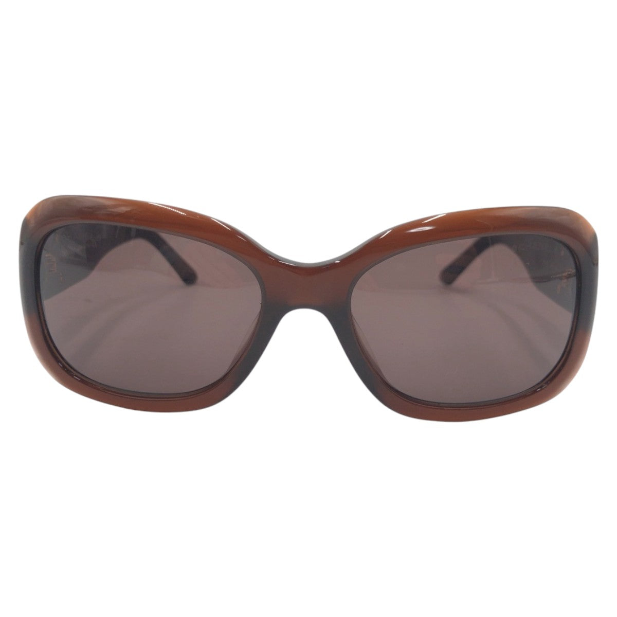 Chanel Coco Mark Brown Plastic Sunglasses 5102