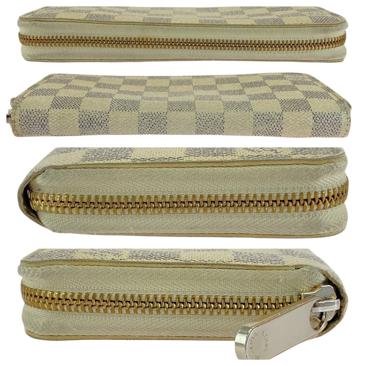 Louis Vuitton Damier Azur Zippy Wallet N60019