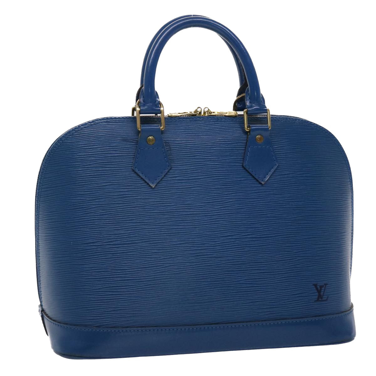 LOUIS VUITTON Epi Alma Hand Bag Toledo Blue M52145 LV 41075