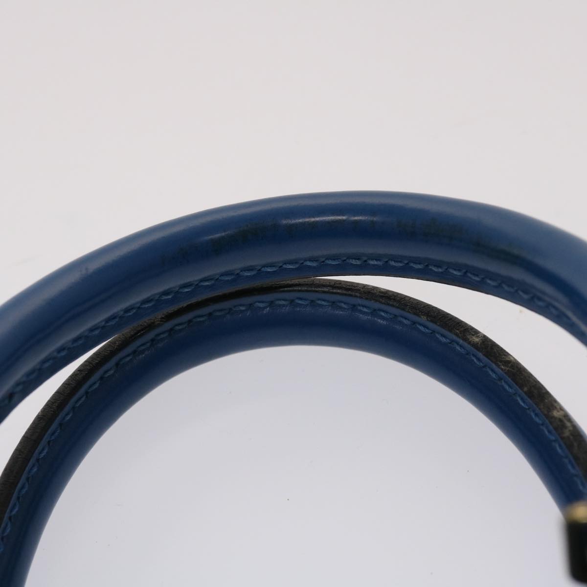 LOUIS VUITTON Epi Alma Hand Bag Toledo Blue M52145 LV 41075